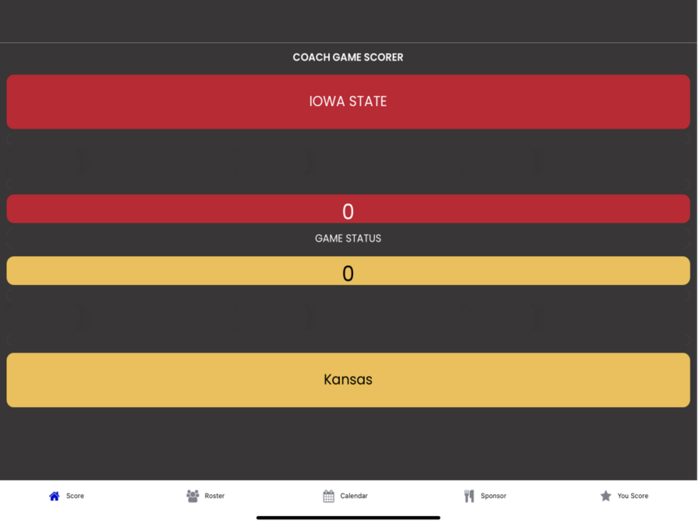 Iowa State Rugby Fan App
