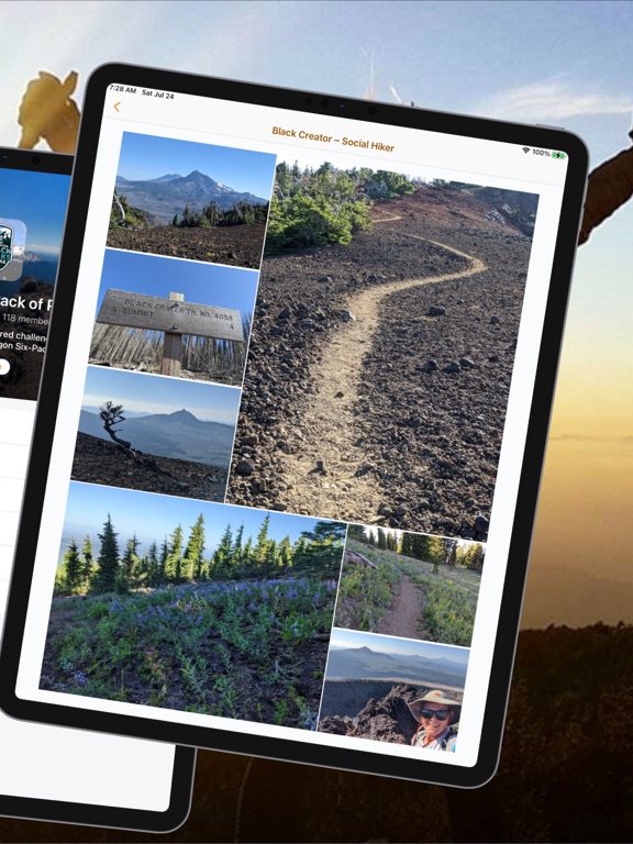 Social Hikers iPad screenshot 2 - Health & Fitness app