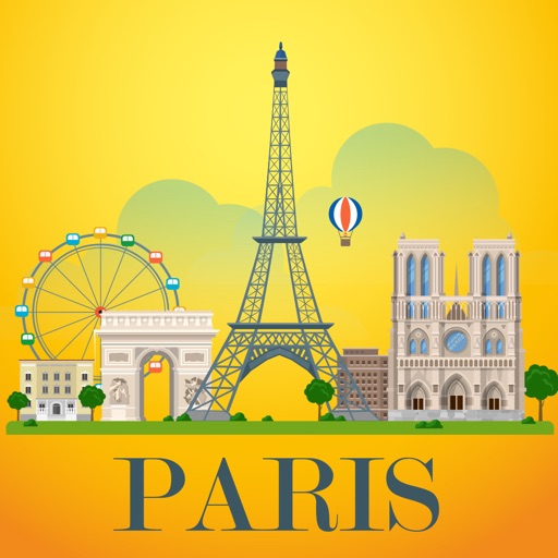 Paris Travel Guide . iOS App
