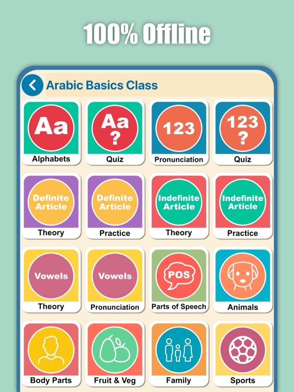 Screenshot #5 pour Learn Arabic for Beginners
