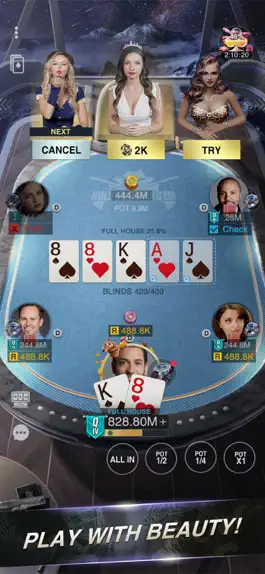 Game screenshot Holdem or Foldem: Texas Poker apk