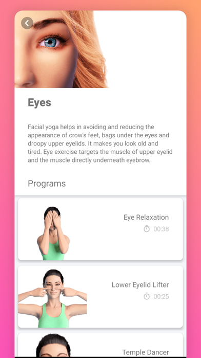 Facial Yoga Daily Face Workout Screenshot