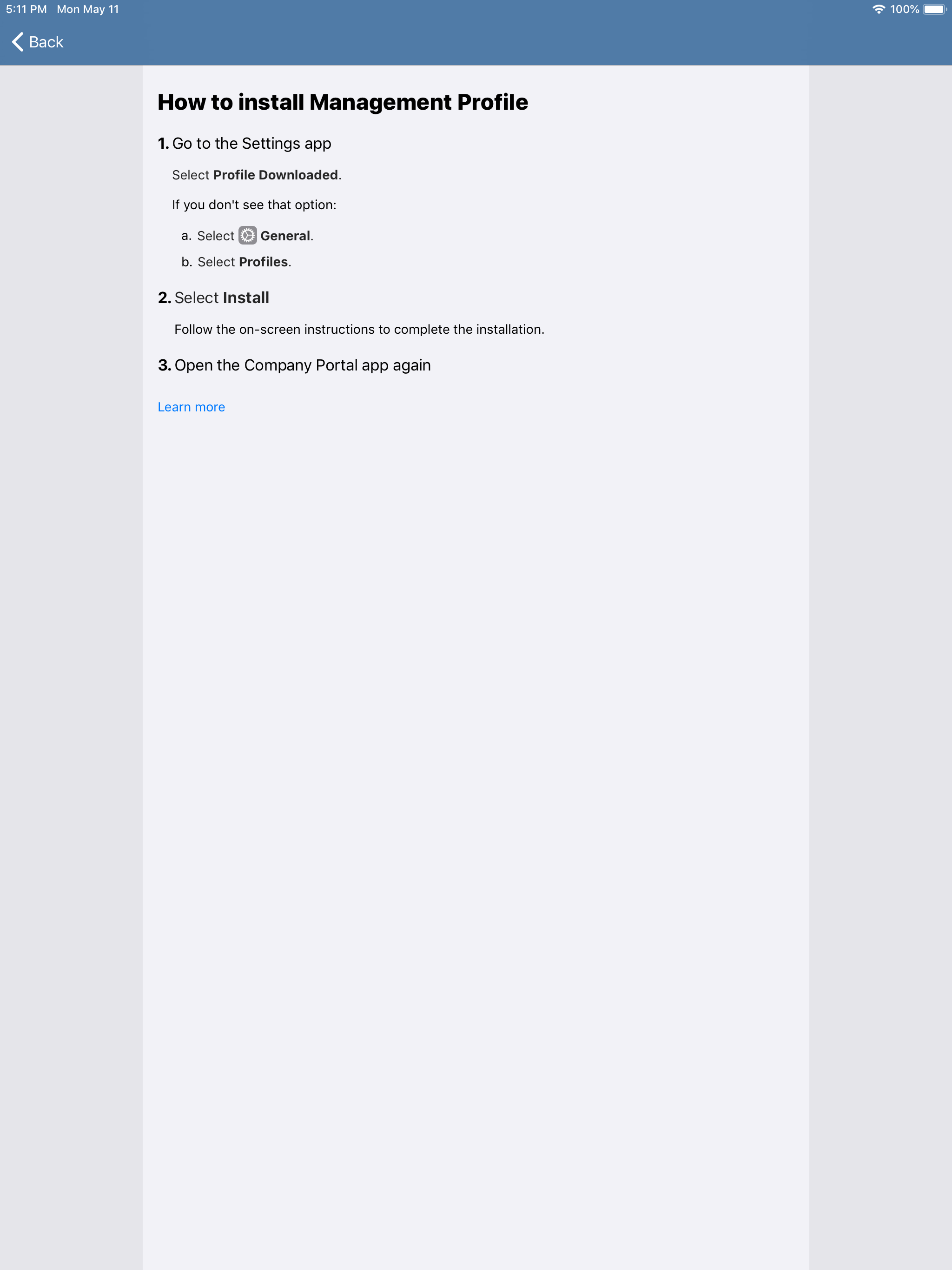 Intune Company Portal screenshot 15