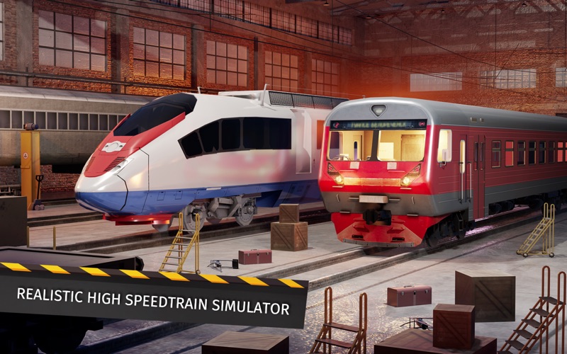 High Speed Trains 3D: Driving Screenshot