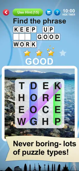 Game screenshot Word Search World Traveler apk