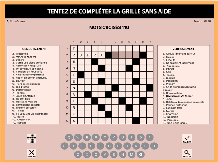 Mots Croisés Classiques