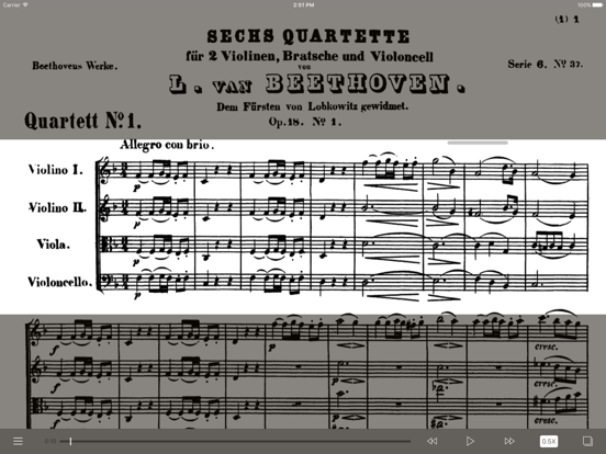 Screenshot #4 for Beethoven All String Quartets