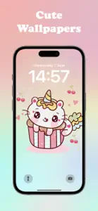 Kawaii Wallpapers for Girls 4K screenshot #5 for iPhone