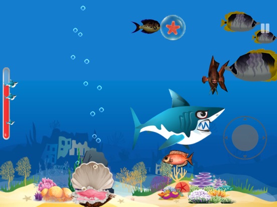 Screenshot #4 pour Shark Journey: Feed&Grow World