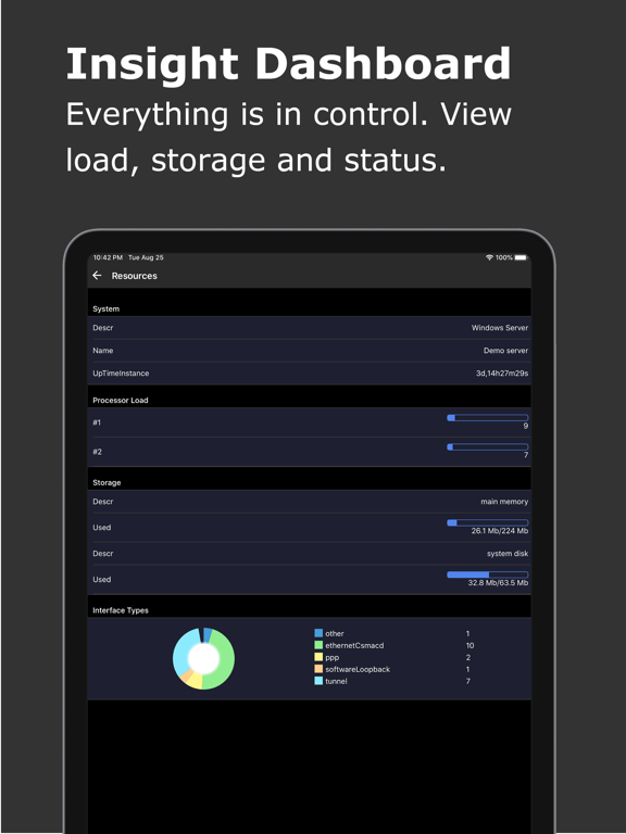 Screenshot #5 pour SNMP & SSH Terminal