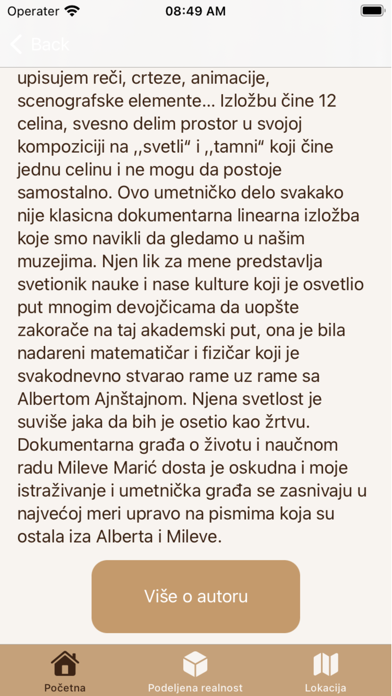 Mileva Screenshot