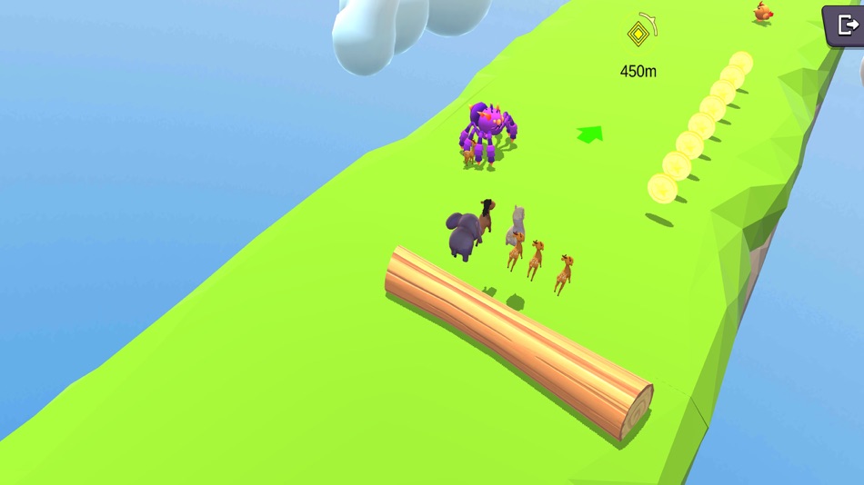 #2. 進擊的動物 (iOS) 由: CROWN GAMES