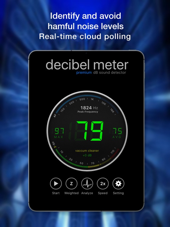 Screenshot #4 pour Decibel Meter Sound Detector