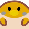 cuteee sparrow sticker icon