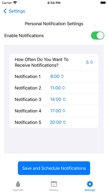 Hydrate History screenshot-8