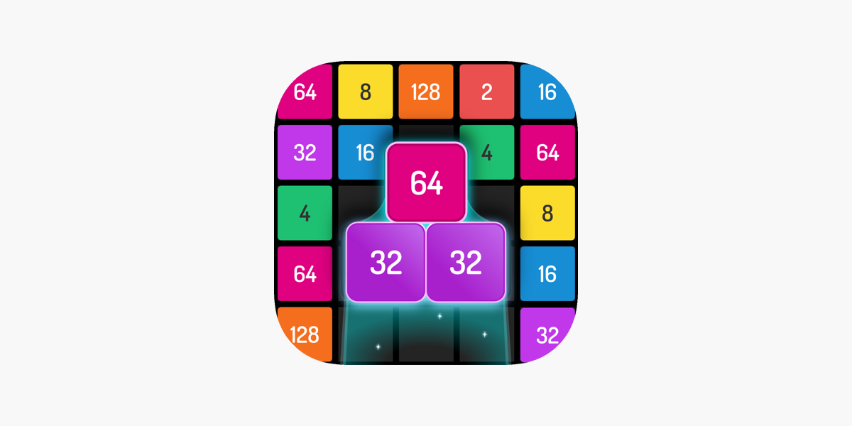 2048 X2 Merge Blocks - Puzzle Games 