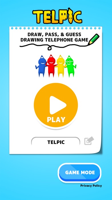 Online Telephone Game - TELPIC Screenshot