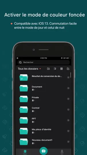 Capture d'écran de CamScanner - PDF Scanner App sur iPhone 7