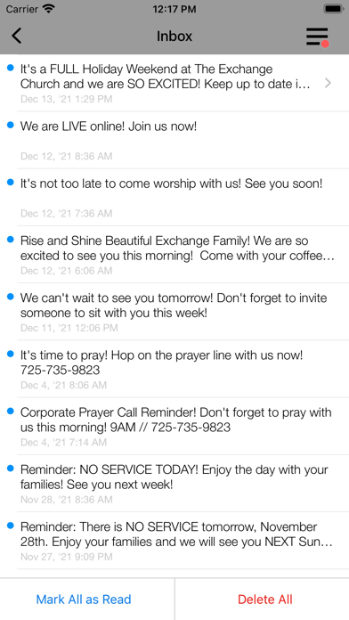 The Exchange Church Charlotte Screenshot