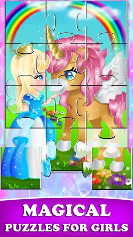 Game screenshot Princess Fairy Puzzle for Kids mod apk