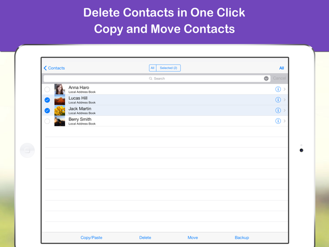 ‎Delete Contacts+ Screenshot