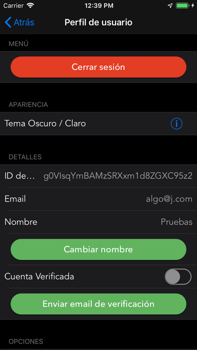 App screenshot