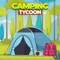Campground Tycoon is a management game where the players scale their campsites by constructing recreational areas, improving facilities, managing staff, and set profit mechanisms for each district