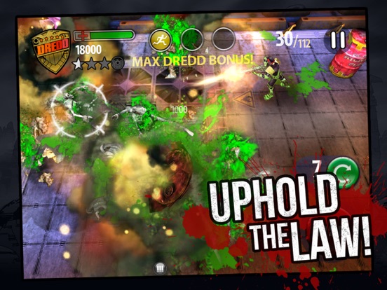 Judge Dredd vs Zombies iPad app afbeelding 2