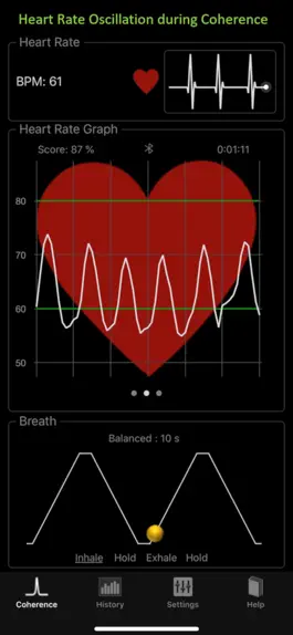 Game screenshot HeartRate+ Coherence PRO mod apk