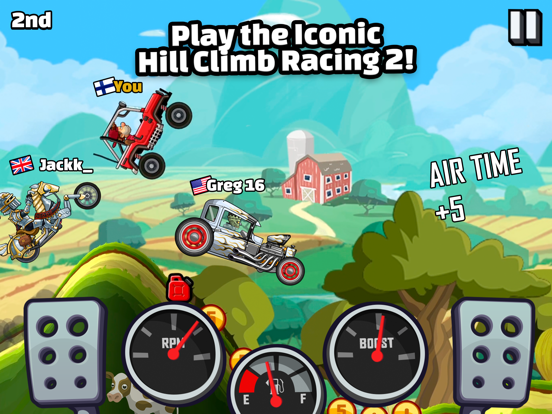 Hill Climb Racing 2 iPad app afbeelding 1