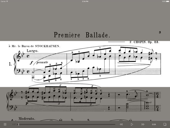 Screenshot #4 pour Chopin Ballades & Scherzos