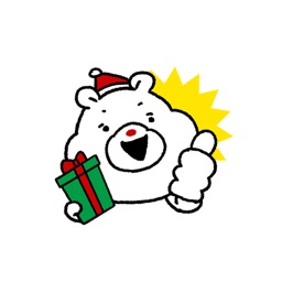 Xmas-bear stickers