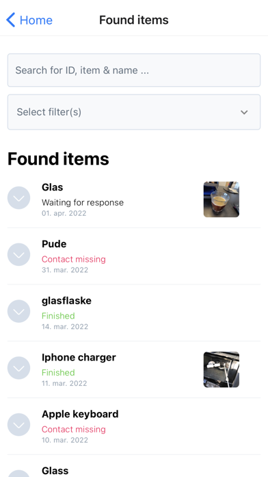 Faundit - Lost & Found Screenshot