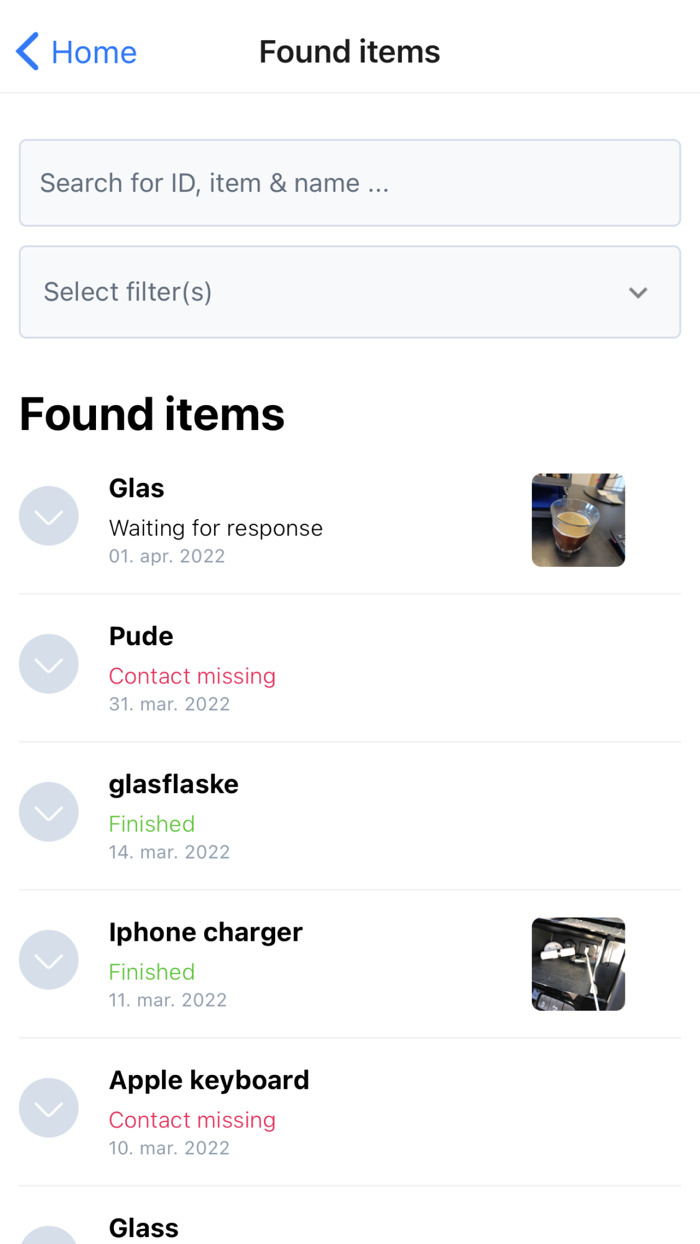 Faundit - Lost and Found