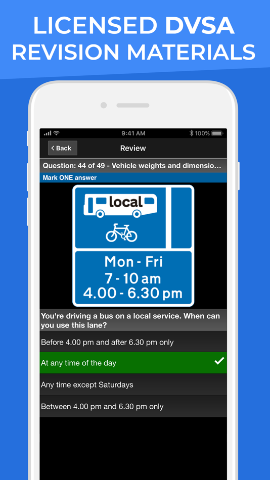 #4. PCV Theory Test UK – D & D1 (iOS) Podle: Iteration Mobile S.L