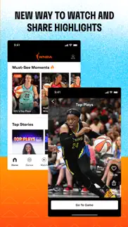 wnba: live games & scores iphone screenshot 3