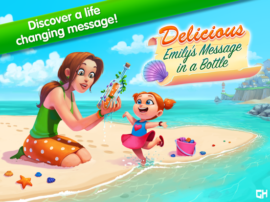Delicious Message in a Bottle iPad screenshot 5 - Games app