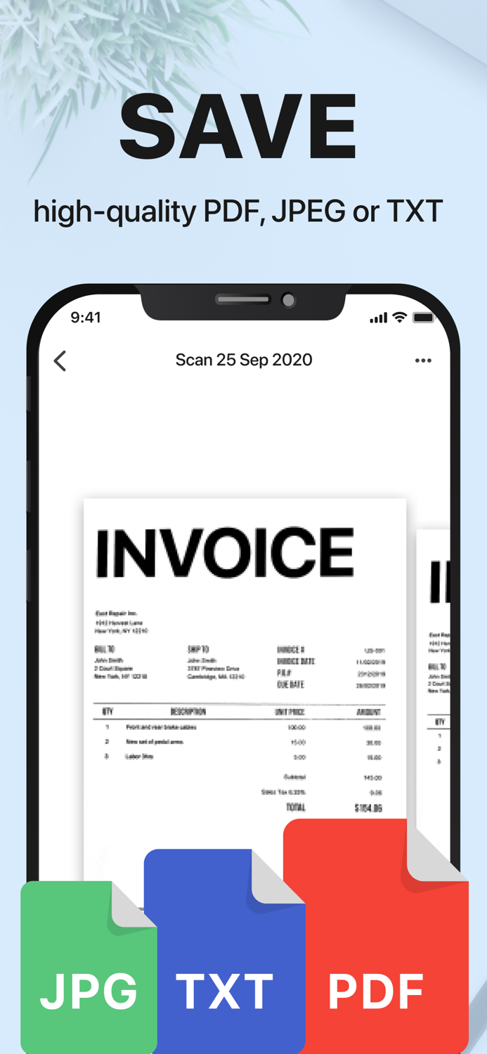 xScan  Document Scanner App