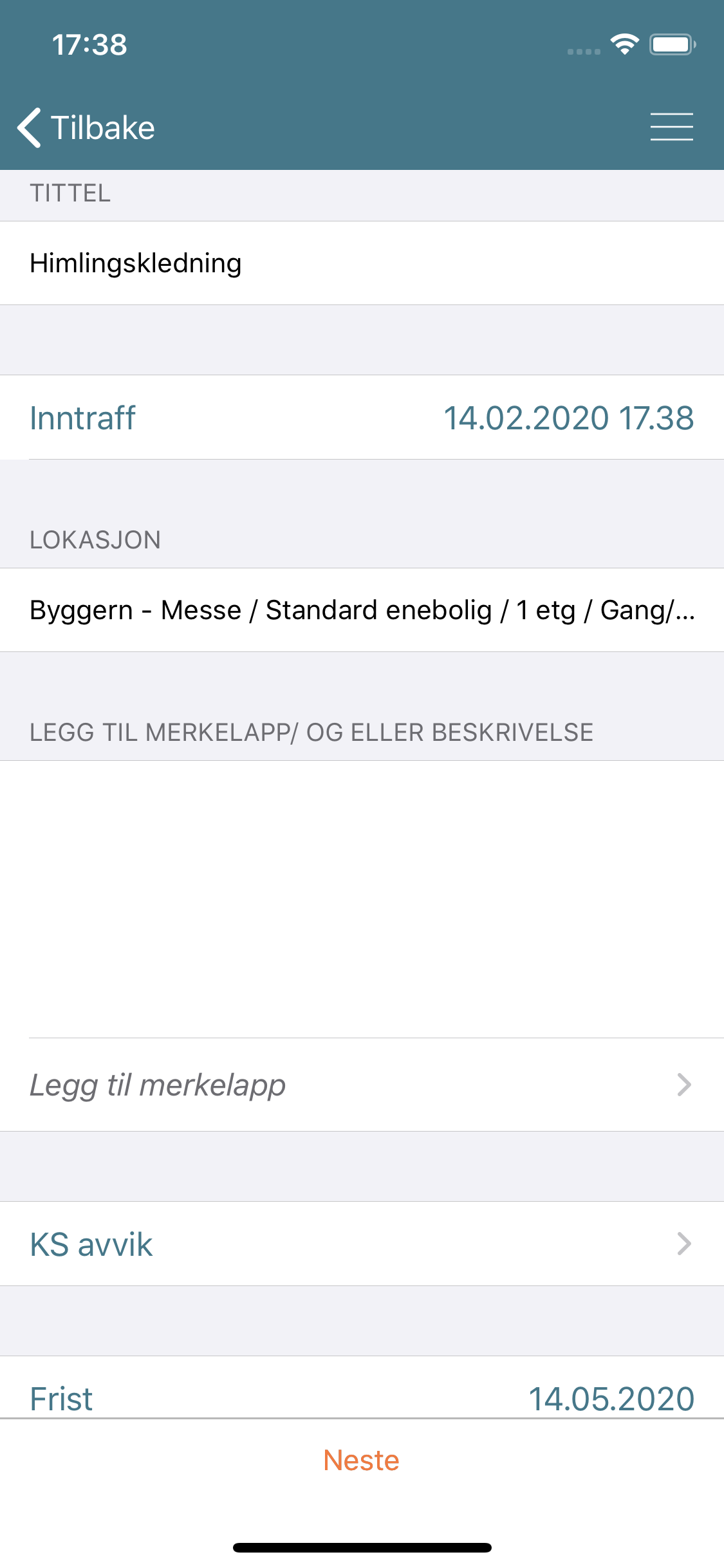 Holte Sjekklister