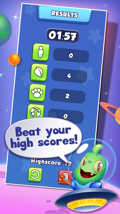 Planet Quest: 5 Categories Fun