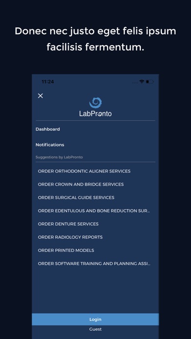 LabPronto Screenshot
