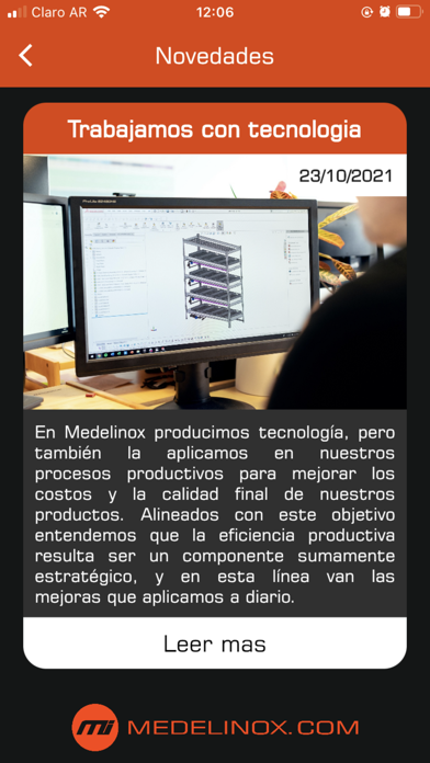 Medelinox App Screenshot