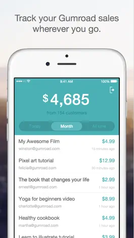Game screenshot Gumroad Dashboard mod apk