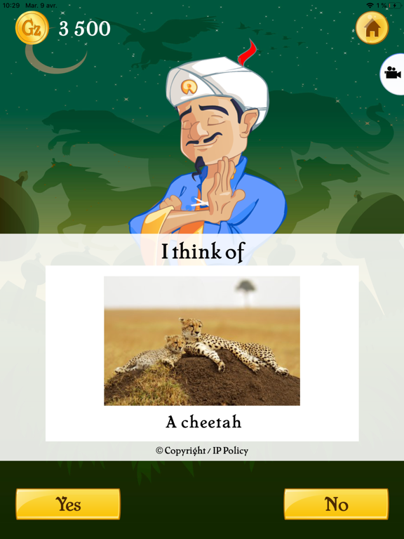 Akinator iPad screenshot 9 - Entertainment app