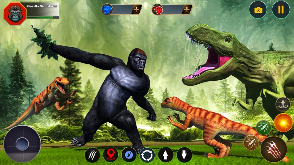 Wild Angry Gorilla Simulator - 1 - (iOS)