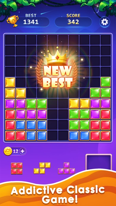 Block Puzzle - Jewel Cube Game Screenshot