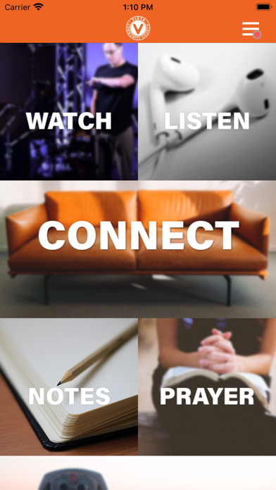 Vista Community Church App Screenshot