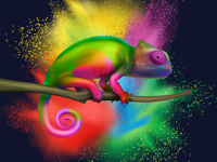 Chameleon Color Stickers
