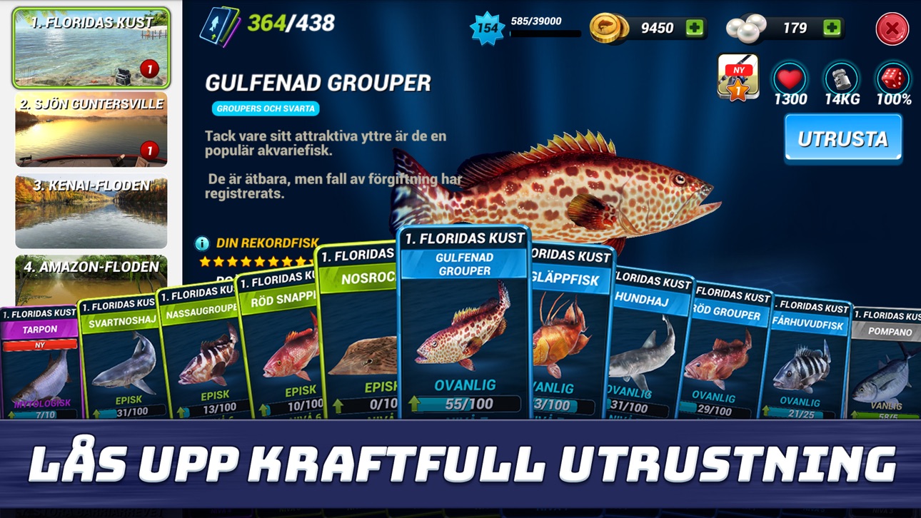 Fishing Clash: Sport Simulator iOS Mod IPA screenshot 3 - iOS game interface