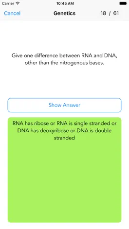 Game screenshot Leaving Cert Biology Q&A 2022 hack